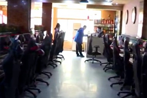 流亭街道开展网吧复工安全检查