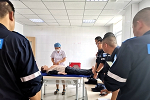 河套两支专业志愿服务团队开展防溺水急救培训活动